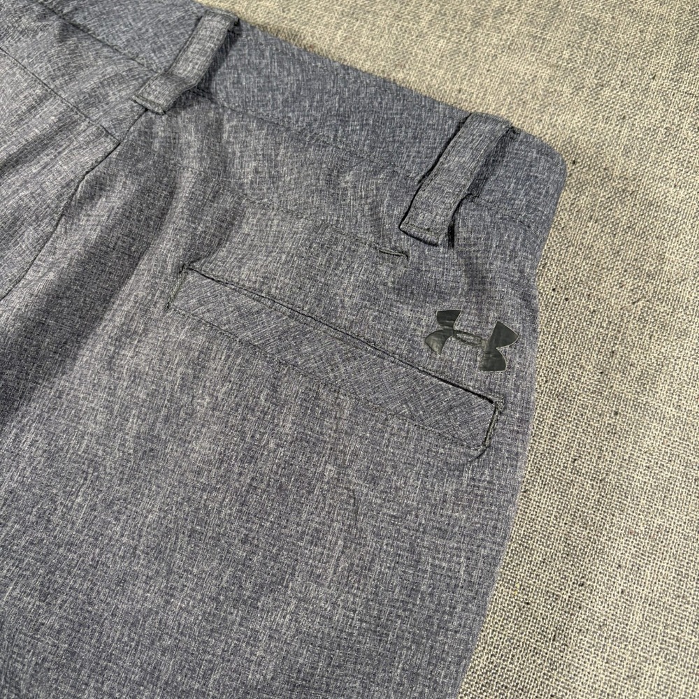 Under Armour Tapered Golf Pants Mens 30/30 Gray Match Play Straight Leg 1259430